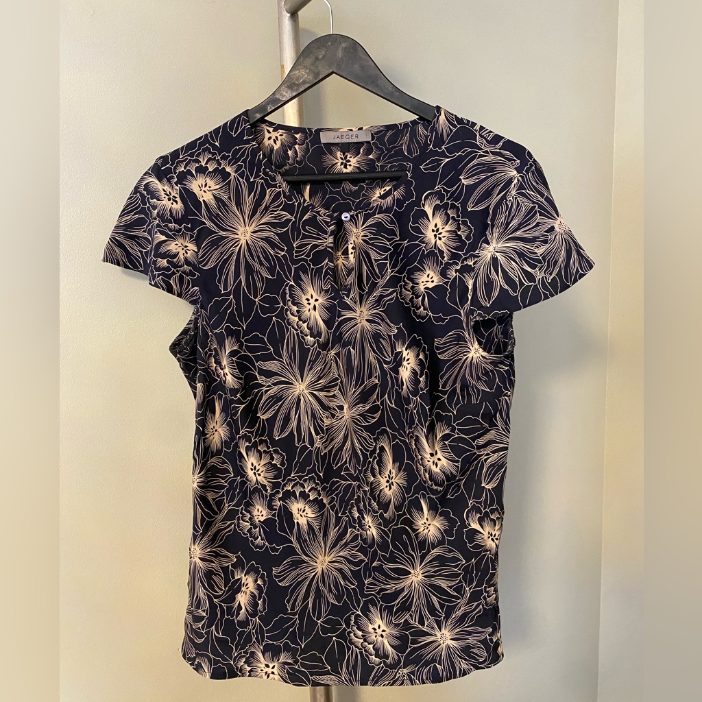 Jaeger Silk Top
